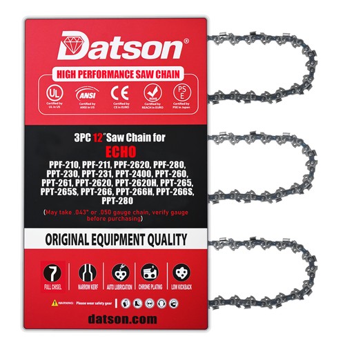 Chainsaw chain for echo - 12",